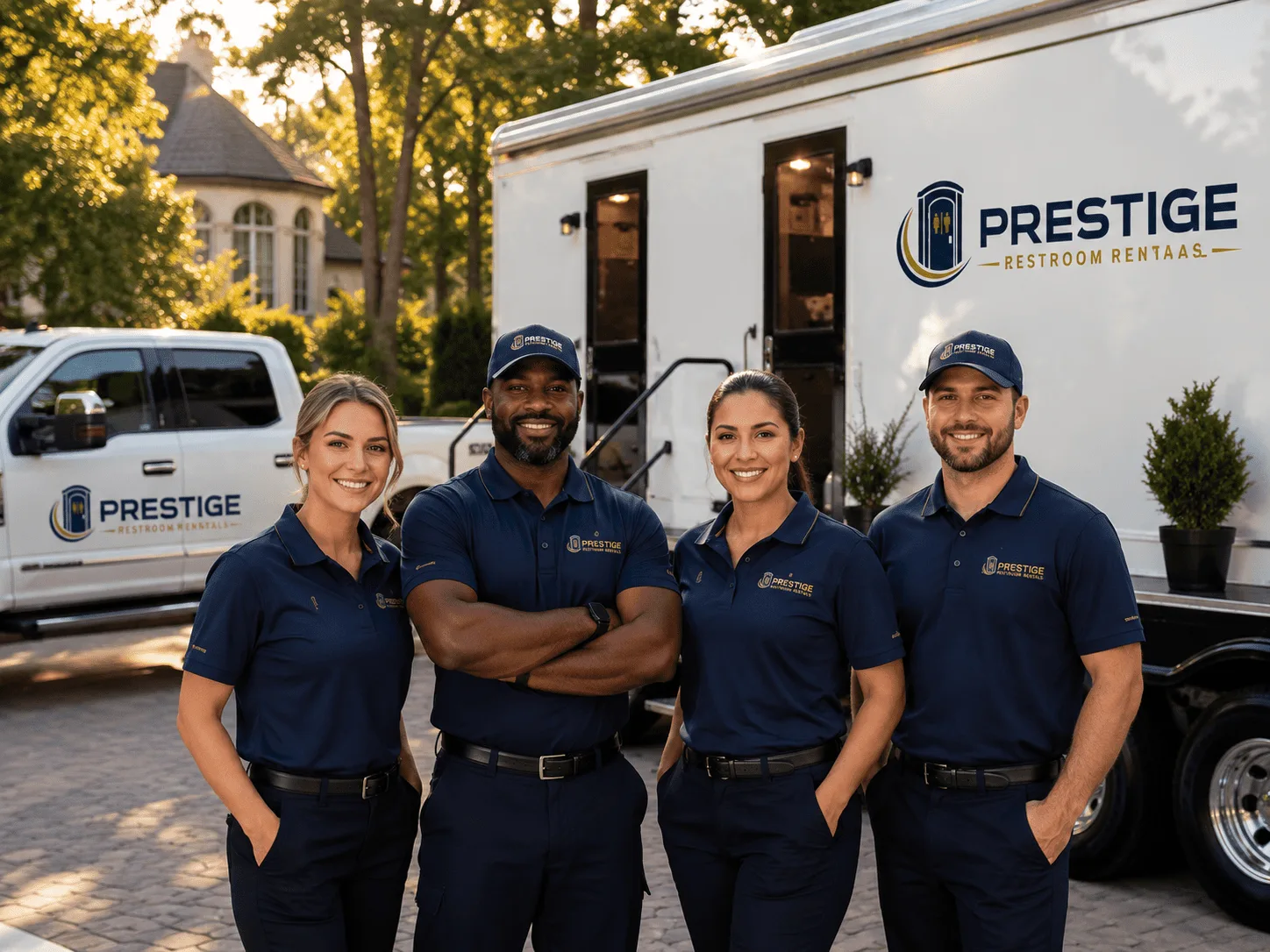 Trusted Luxury Portable Restrooms company in Finley, ND